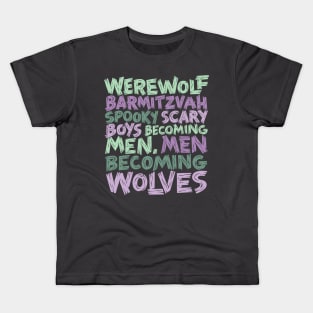 Werewolf Barmitzvah Kids T-Shirt